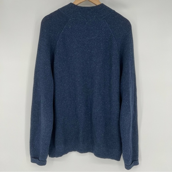 Tommy Bahama Quarter Zip Pullover Sweater Cashmere Cotton‎ Blend Size XL - Picture 8 of 11